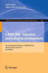 S-BPM ONE - Education and Industrial Developments