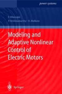 Modeling and Adaptive Nonlinear Control of Electric Motors