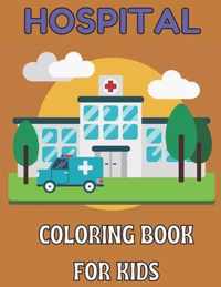 Hospital coloring book for kids