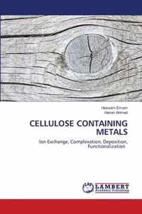 Cellulose Containing Metals