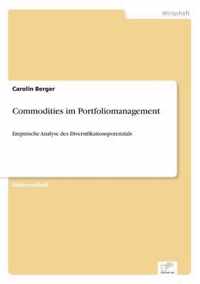 Commodities im Portfoliomanagement