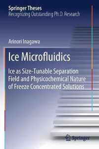 Ice Microfluidics