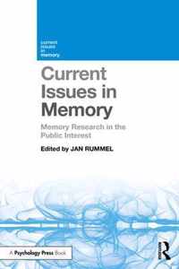 Current Issues in Memory