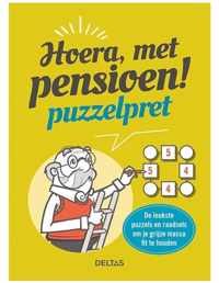 Hoera, met pensioen! Puzzelpret