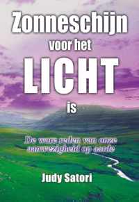 Zonneschijn voor het licht is