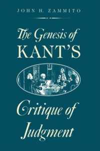 The Genesis of Kant's Critique of Judgment