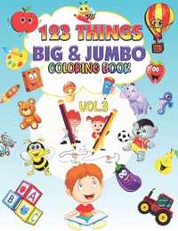 123 things BIG & JUMBO Coloring Book