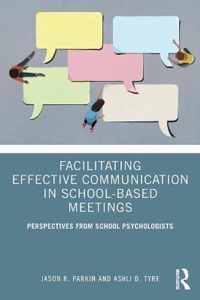 Facilitating Effective Communication in School-Based Meetings: Perspectives from School Psychologists