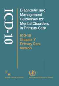 Diagnostic and Management Guidelines for Mental Disorders in Primary Care