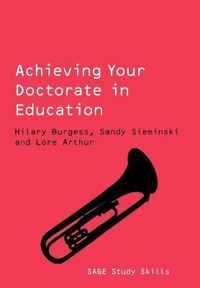 Achieving Your Doctorate in Education