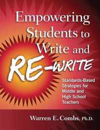 Empowering Students to Write and Re-Write