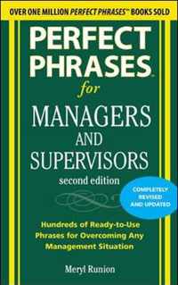 Perfect Phrases for Managers and Supervisors, Second Edition