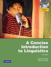 A Concise Introduction to Linguistics