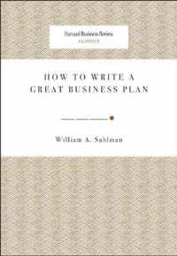 How to Write a Great Business Plan