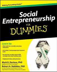 Social Entrepreneurship For Dummies