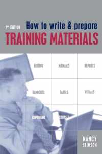 How to Write and Prepare Training Materials