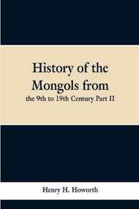 History of the Mongols from the 9th to 19th Century Part II. The So-called Tartars of Russia and Central Asia