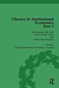 Classics in Institutional Economics, Part I, Volume 4