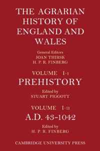 Agrarian History Of England And Wales: Volume 1, Prehistory