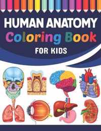 Human Anatomy Coloring Book For Kids