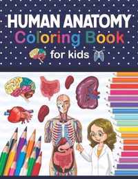 Human Anatomy Coloring Book For Kids