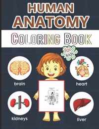 Human Anatomy Coloring Book for Kids