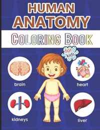 Human Anatomy Coloring Book for Kids