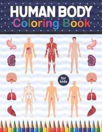 Human Body Coloring Book For Kids