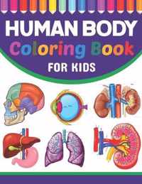 Human Body Coloring Book For Kids