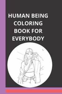 Human being coloring book