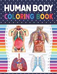 Human Body Coloring Book