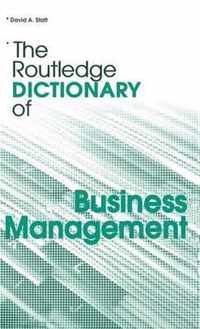 The Routledge Dictionary of Business Management