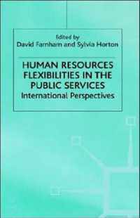 Human Resources Flexibilities in the Public Services