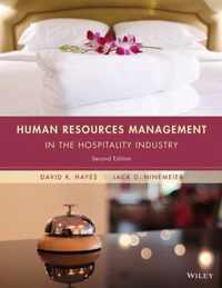 Human Resources Management in the Hospitality Industry