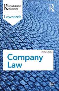 Company Lawcards 2012-2013