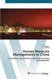 Human Resource Managements in China