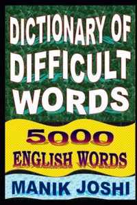 Dictionary of Difficult Words