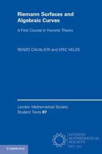 Riemann Surfaces and Algebraic Curves