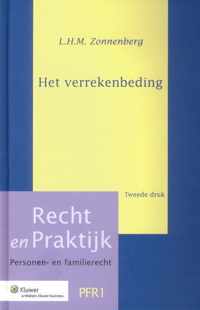 Recht en Praktijk - Personen- en familierecht 001 -   Het verrekenbeding