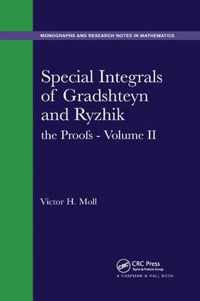 Special Integrals of Gradshteyn and Ryzhik