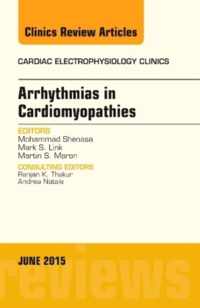 Arrhythmias in Cardiomyopathies, An Issue of Cardiac Electrophysiology Clinics