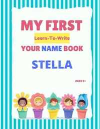 My First Learn-To-Write Your Name Book