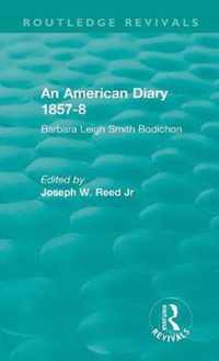 An American Diary 1857-8