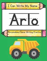 I Can Write My Name: Arlo