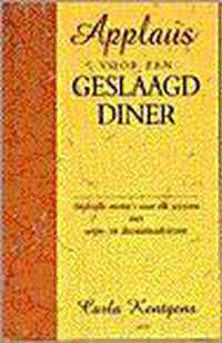 Applaus Voor Een Geslaagd Diner