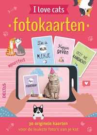 Fotokaarten - I love cats