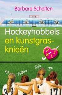 Hockeyhobbels en kunstgrasknieen