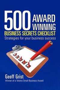 500 Award Winning Business Secrets Checklist