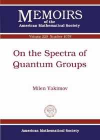 On the Spectra of Quantum Groups