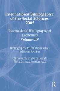 IBSS: Economics: 2005 Vol.54